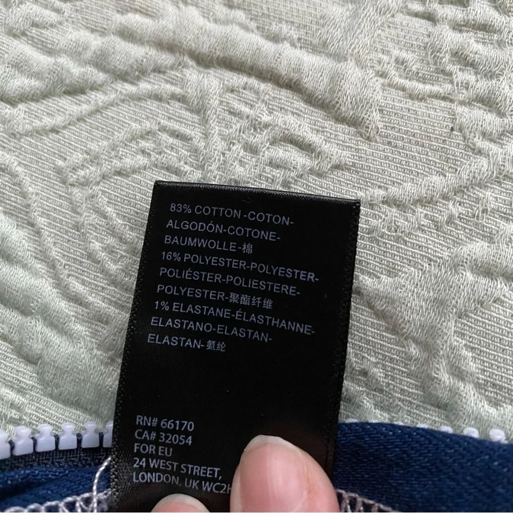 Urban Outfitters BDG Vanya Side-Zip Pinup Jeans Size 27 Denim Jeggings Straight - Picture 13 of 13